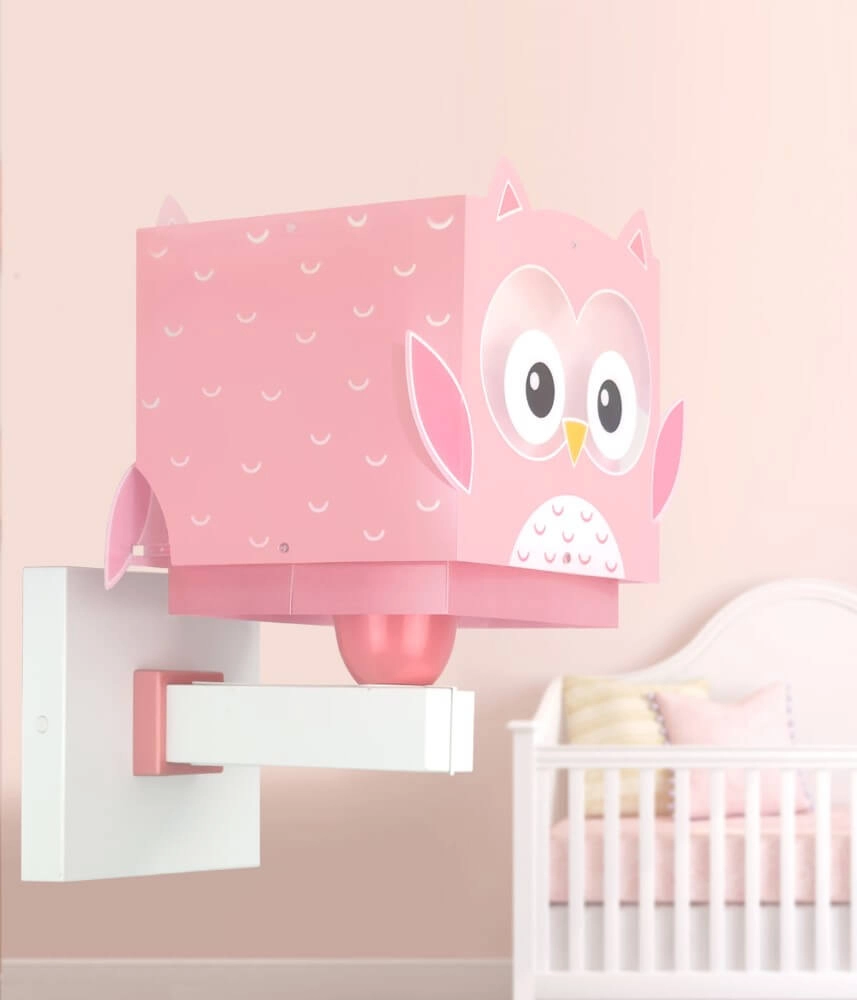 Wand nachtlampje Pink Owl Dalber 8420406644899