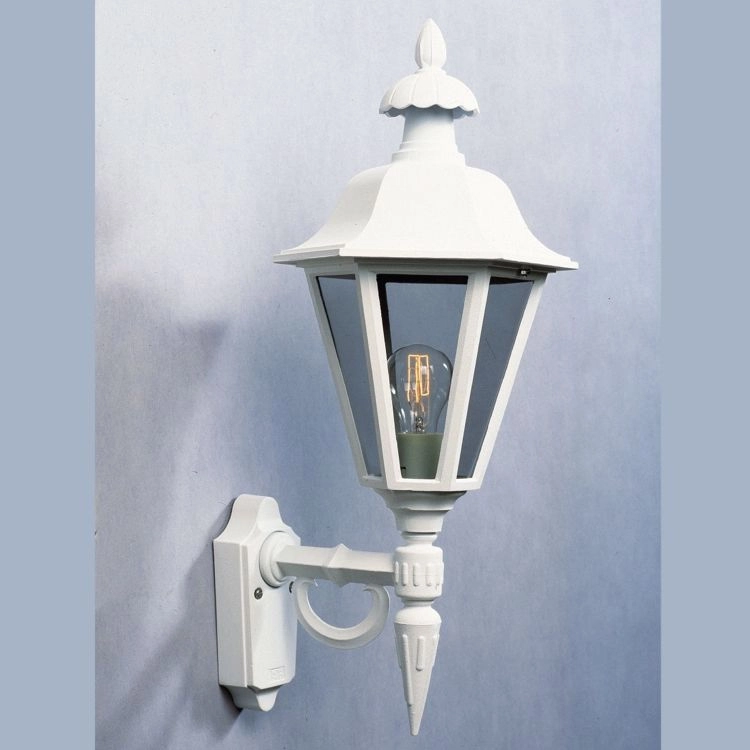 Klassieke muurlamp Pallas Up 28cm wit KonstSmide 7318304812506