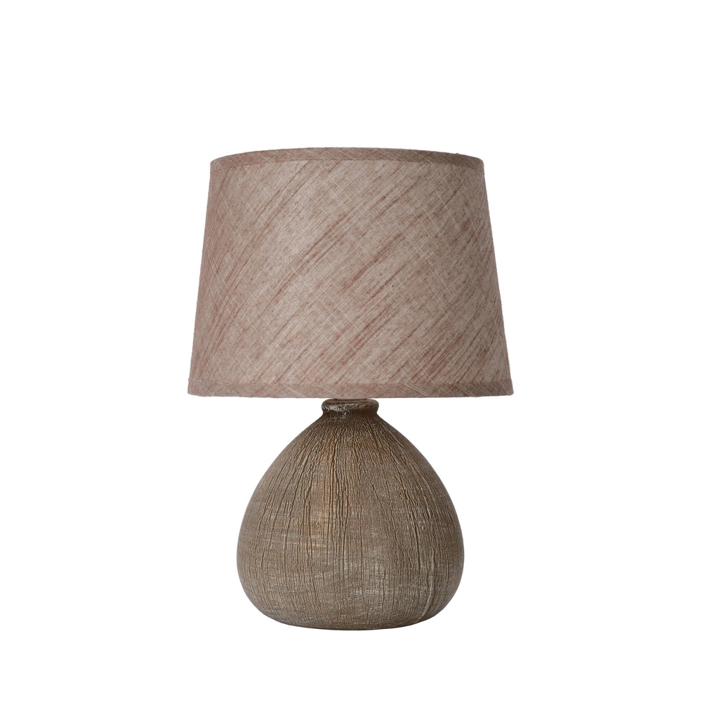 Schemerlamp Ramzi bruin