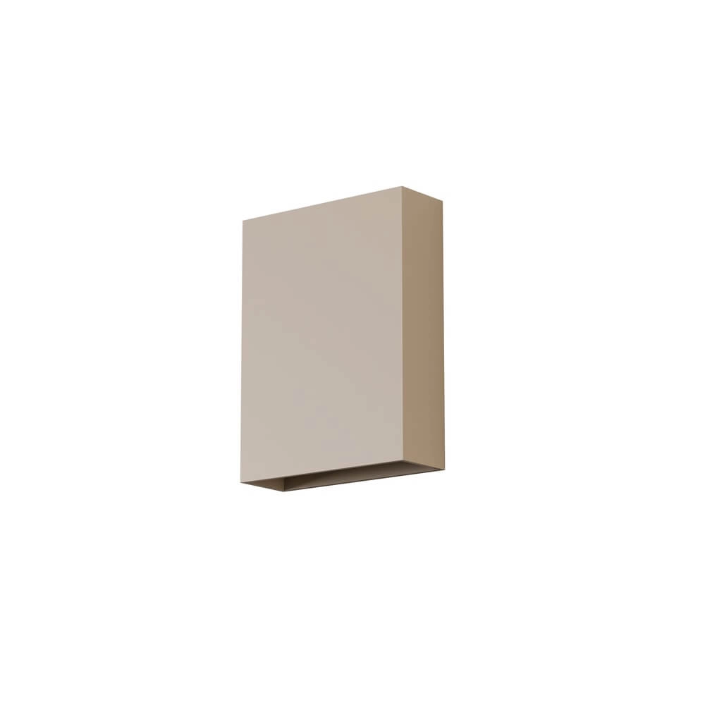 Strakke wandlamp Memphis champagne