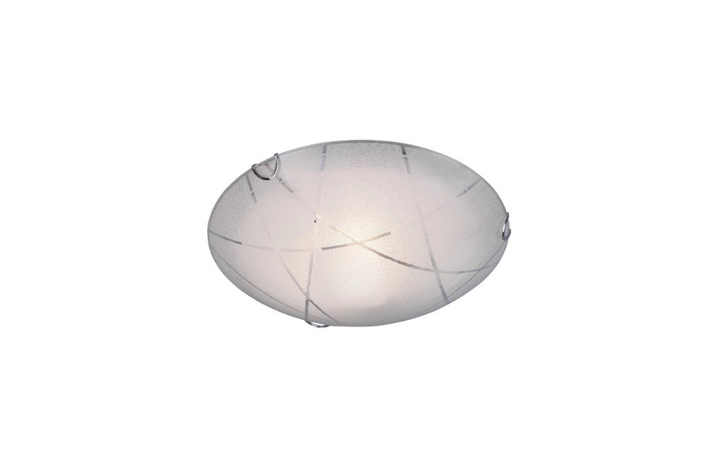 Plafonnière Sandrina 30cm wit Trio 4017807398601