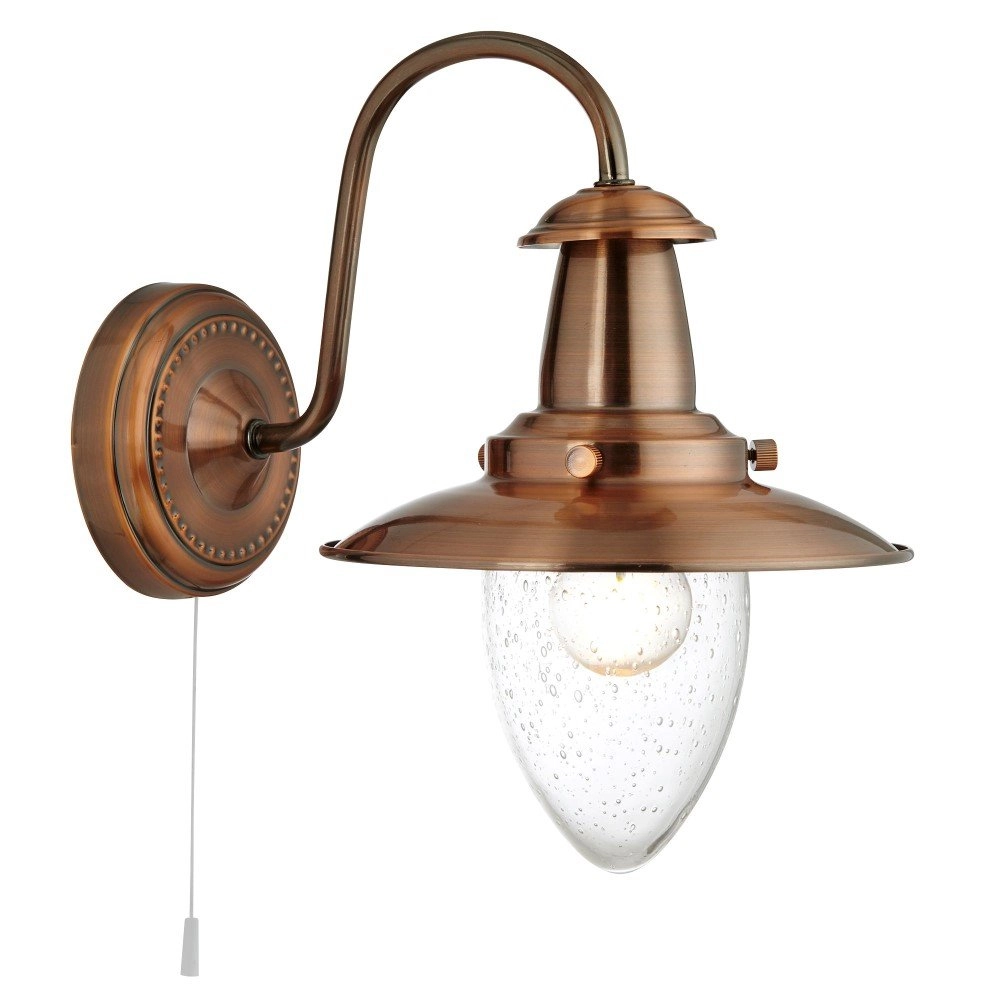 Roodkoperen wandlamp Fisherman Roodkoperen wandlamp Fisherman
