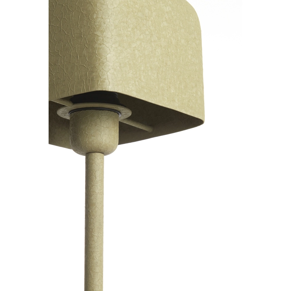 Nachtkastlamp Elenie 15x15cm - mat olijfgroen Light & Living 8717807818784