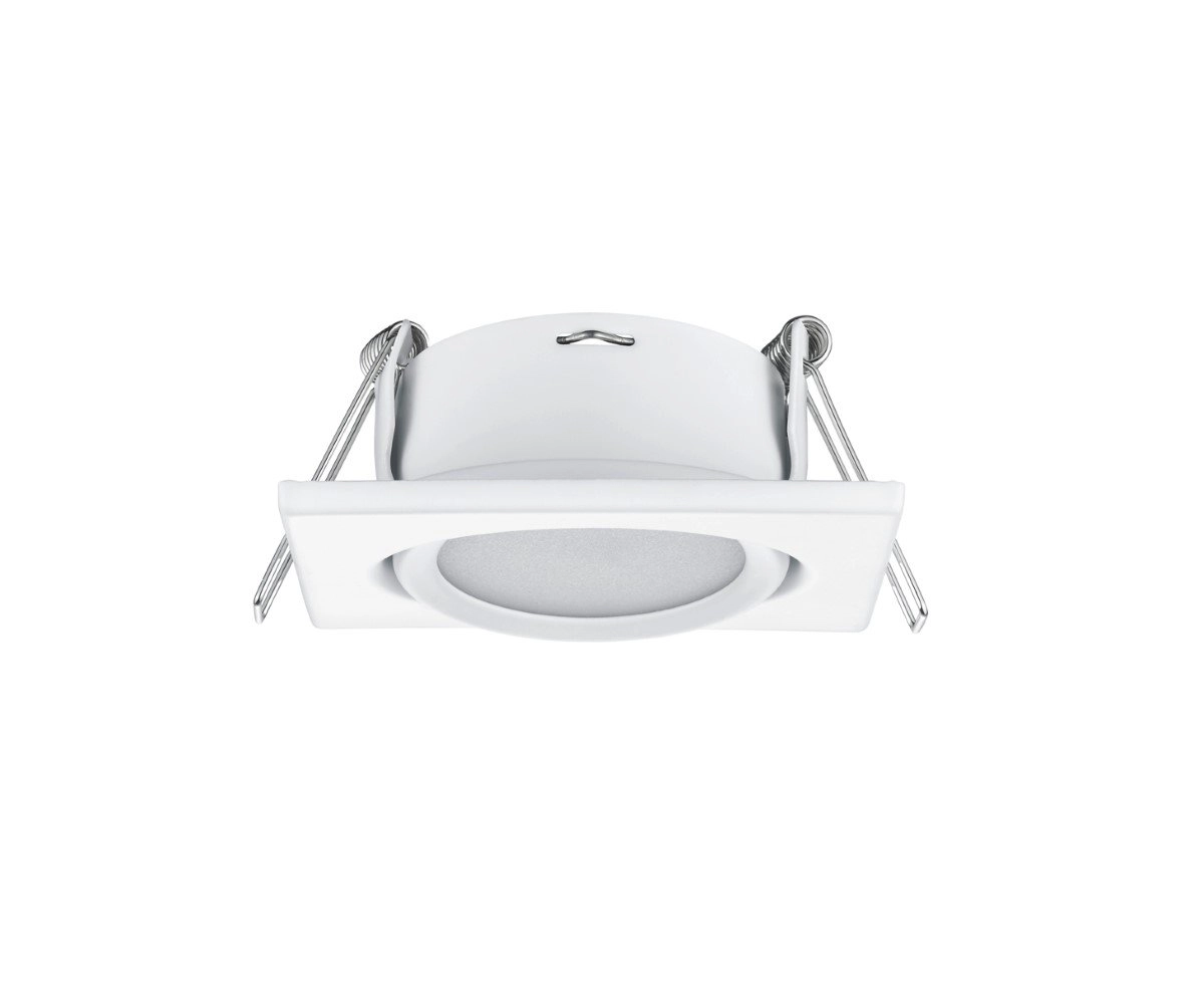 Inbouwspot Rila Square 8cm 3000K met led wit Trio 4017807376371