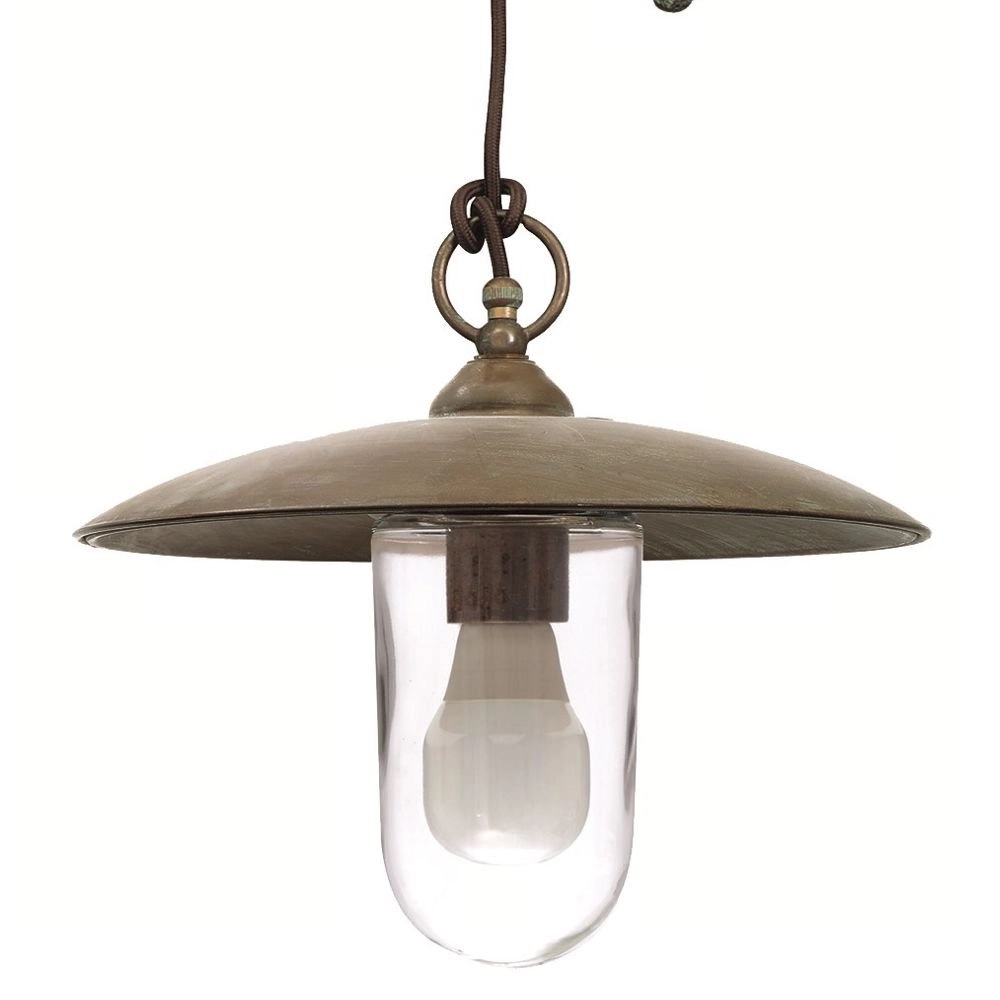 Stal lamp Landelijk Veranda 2 32cm koperbruin Franssen 8021035005749