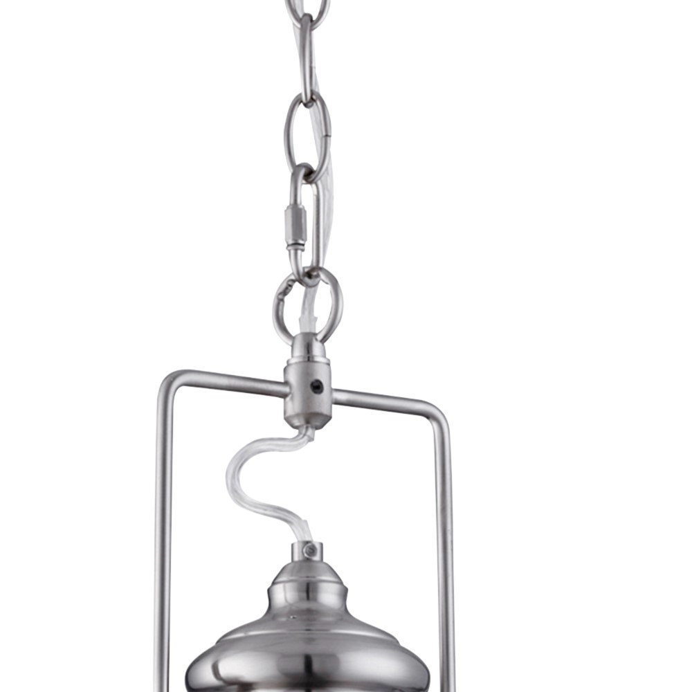 Hanglamp Industrial Pendants Ø 31cm zilver mat Searchlight 5053423050904