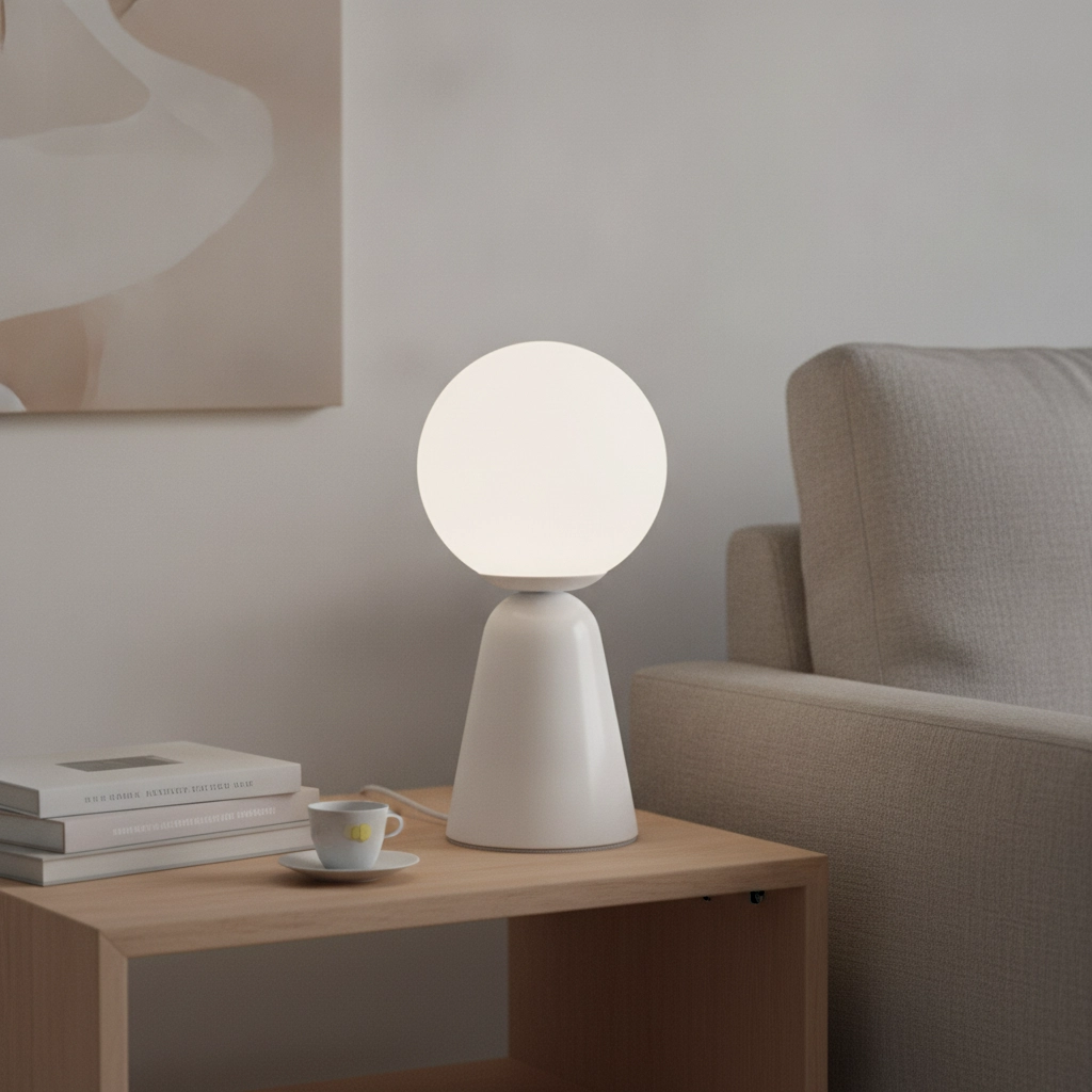 Design tafellamp Zero wit