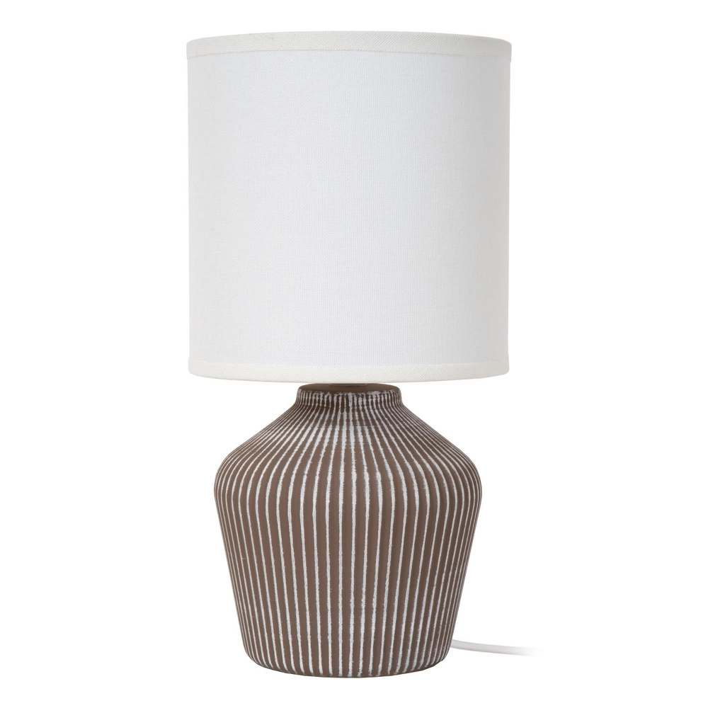 Prachtige schemerlamp Filiz Ø 16cm taupe