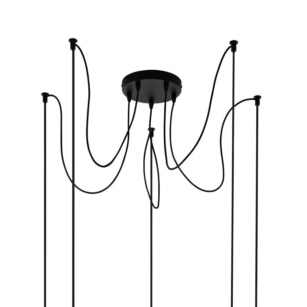 Houten hanglamp Claverdon spider Eglo 9002759432553