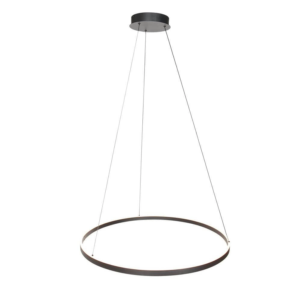 Design hanglamp Ringlux zwart Ø 80cm Steinhauer 8712746171570