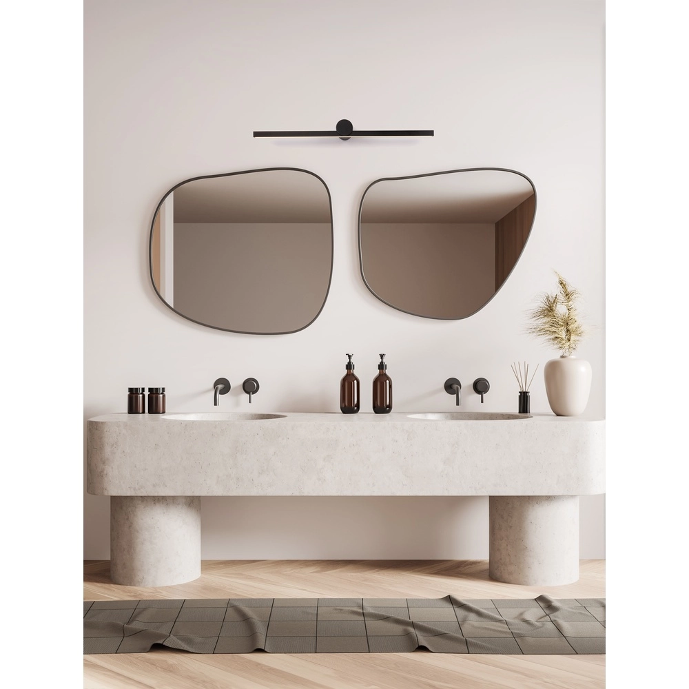 Design wandlamp Breggo zwart 81cm Lyora 5212017447425