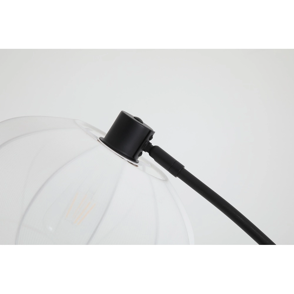 Vloerlamp Radiant zwart met kap Searchlight 5053423300900