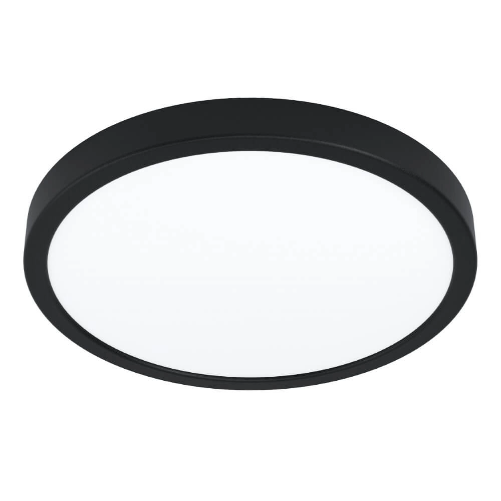 Plafonnière Zigbee Fueva-Z zwart - Ø 28,5cm Eglo 9002759988470
