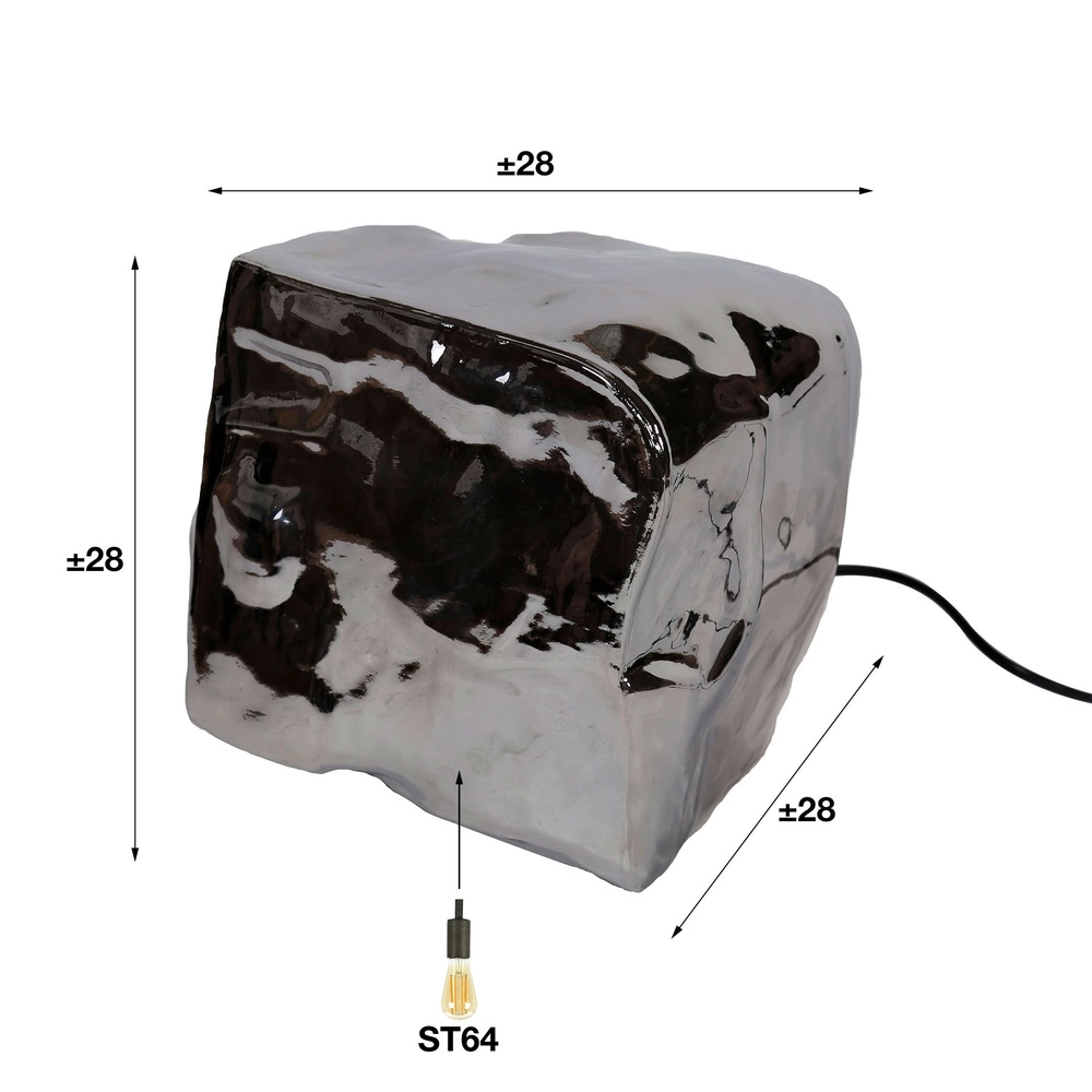Modern tafellampje Rock Lyora 8716803511378