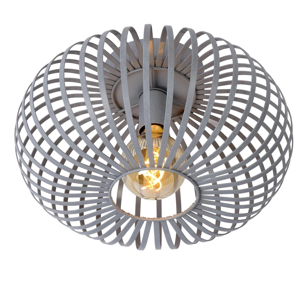 Plafondlamp Manuela Ø 39,5cm grijs Lucide 5411212782588