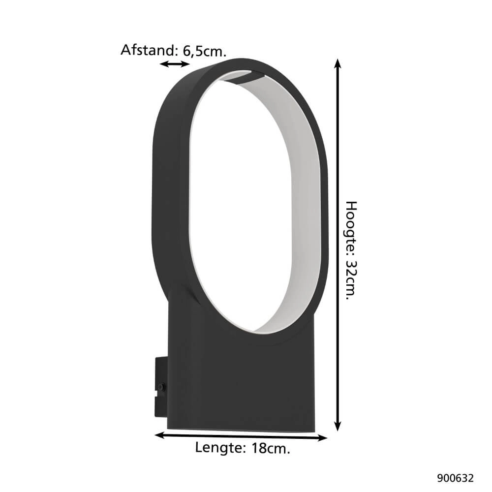 Design wandlamp Codriales met led Eglo 9008606241057