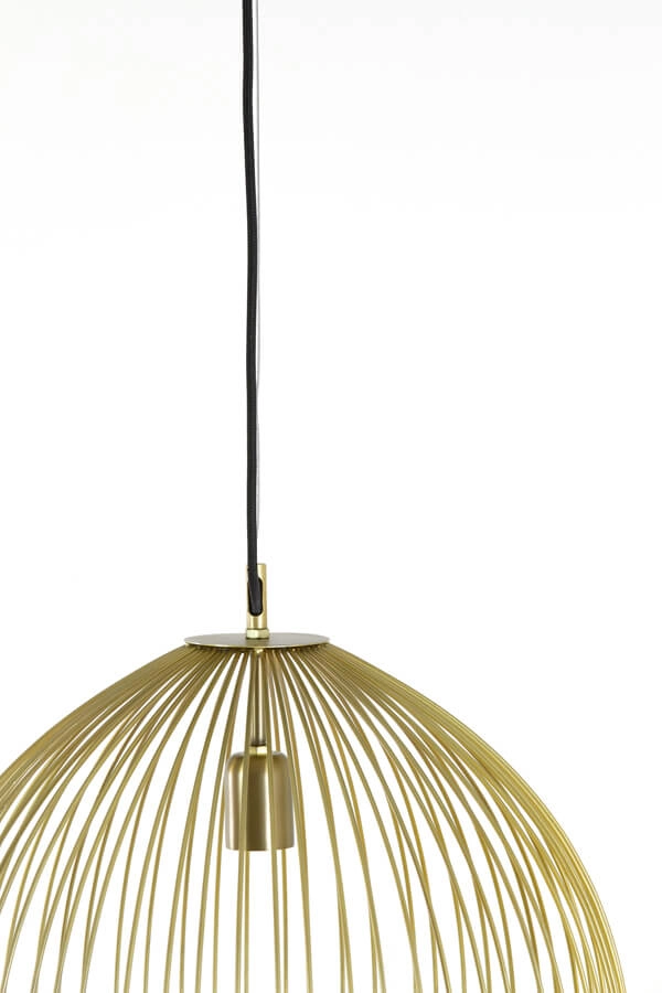 Gouden hanglamp Rilana Ø 45cm Light & Living 8717807649777