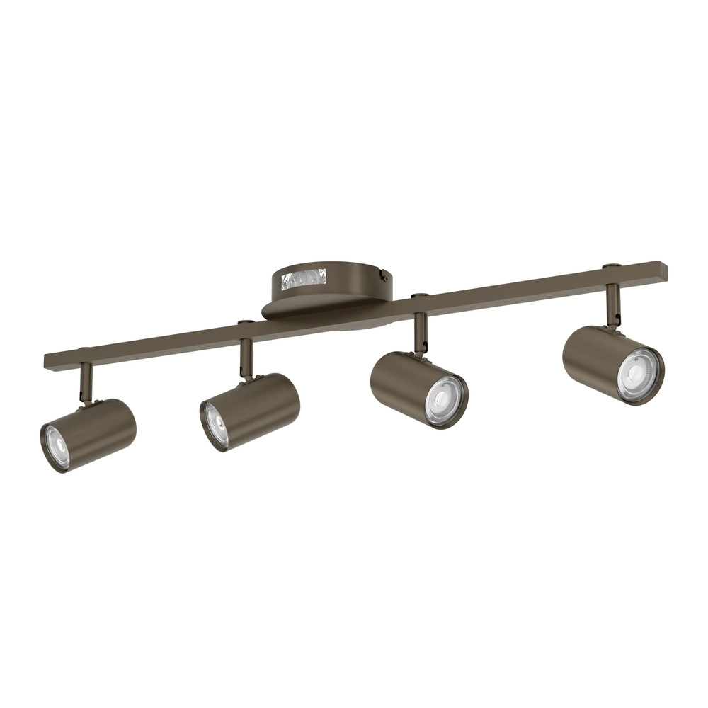 Opbouwspot Montemurro 4-lichts donker brons Eglo 9008606392254