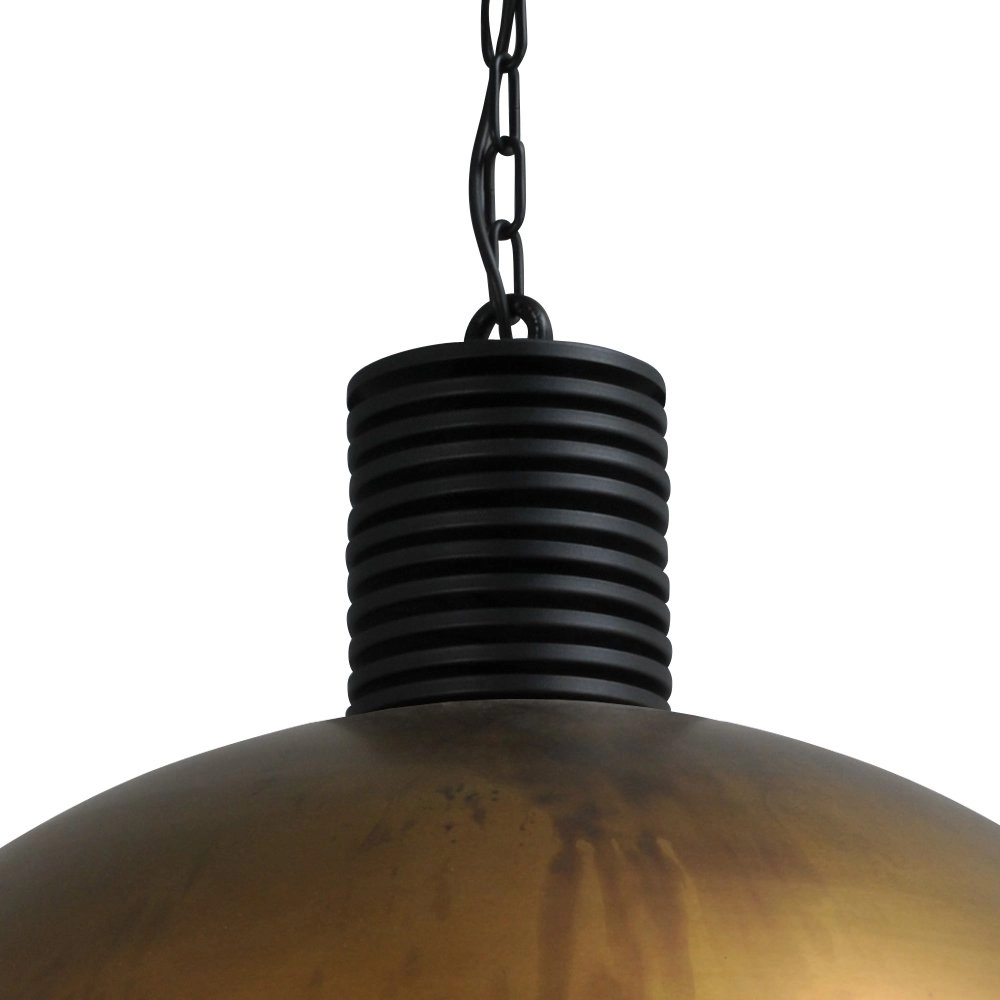 Bronzen industrie hanglamp Industria 80 Masterlight 8718121154466