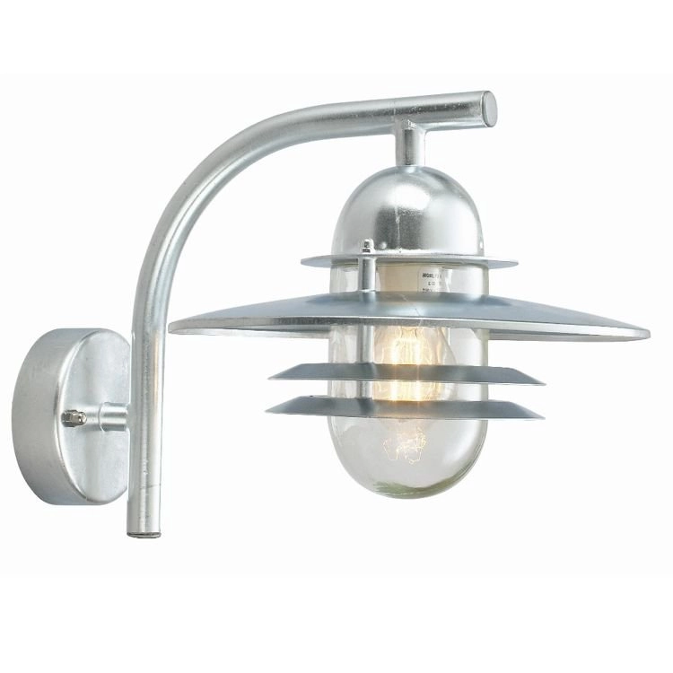 Stallamp landelijk Selva 27cm zinkgrijs