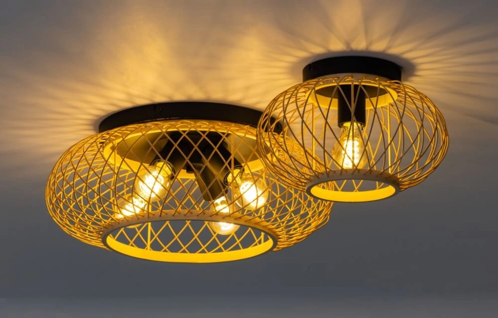 Landelijke plafondlamp Norah Ø 30cm ETH 8720195308065