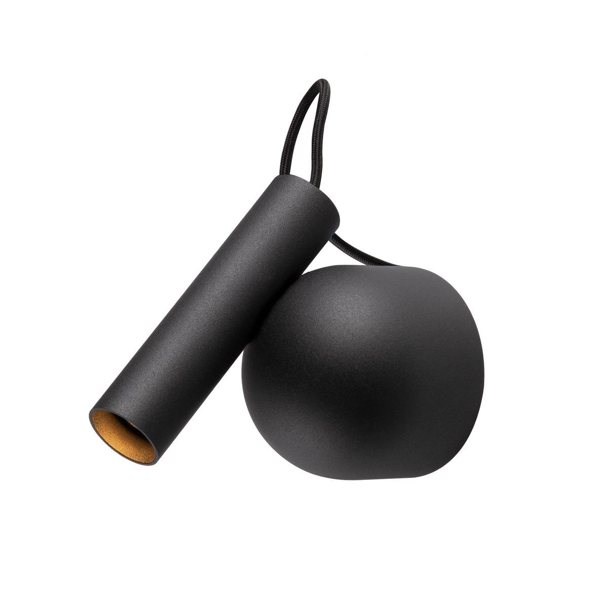 Slaapkamer wandspotje Karpo zwart SLV 4024163248563