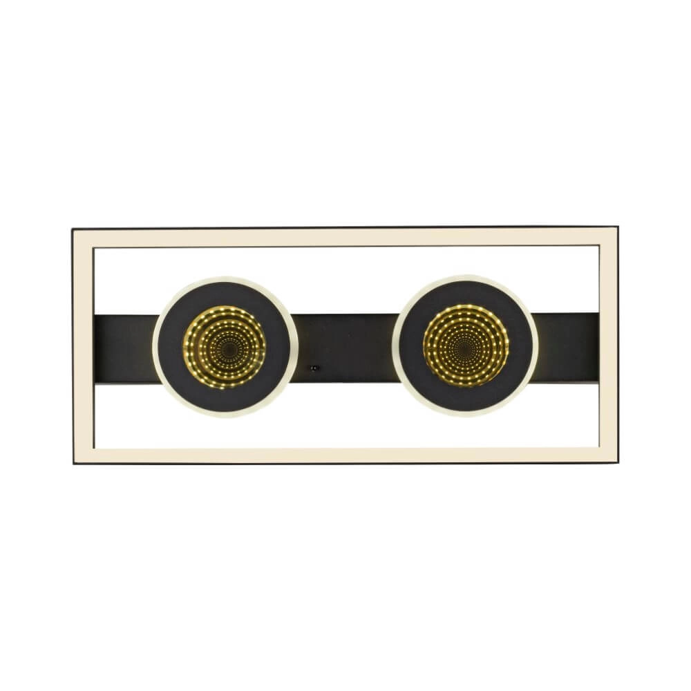 Rechthoekige plafondlamp Traforo dubbel Paul Neuhaus 4012248384893