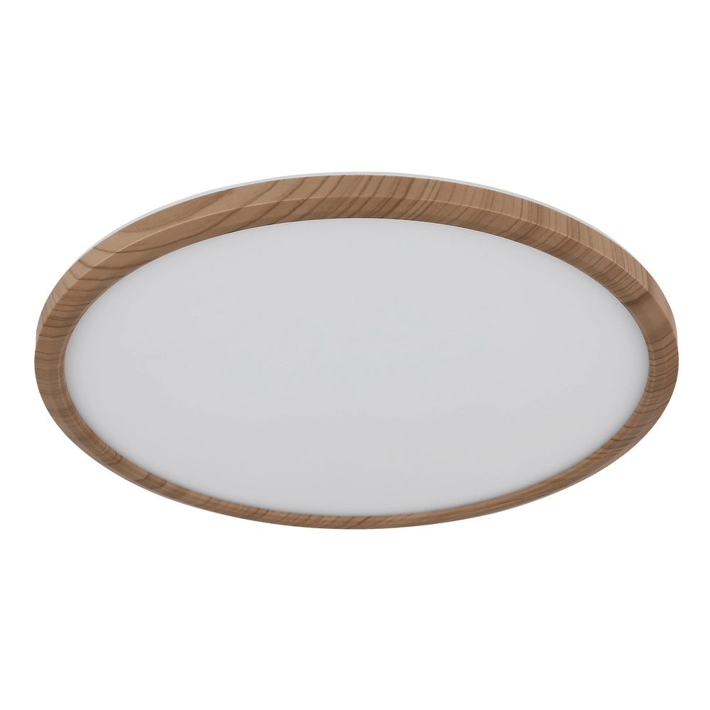 Plafonniere Sapana Ø 29,4cm hout Globo 9007371445424
