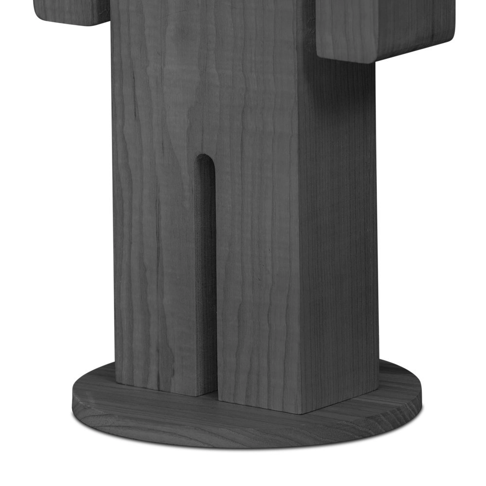 Houten nachtkastlampje Adam Grey ETH 8719075185209