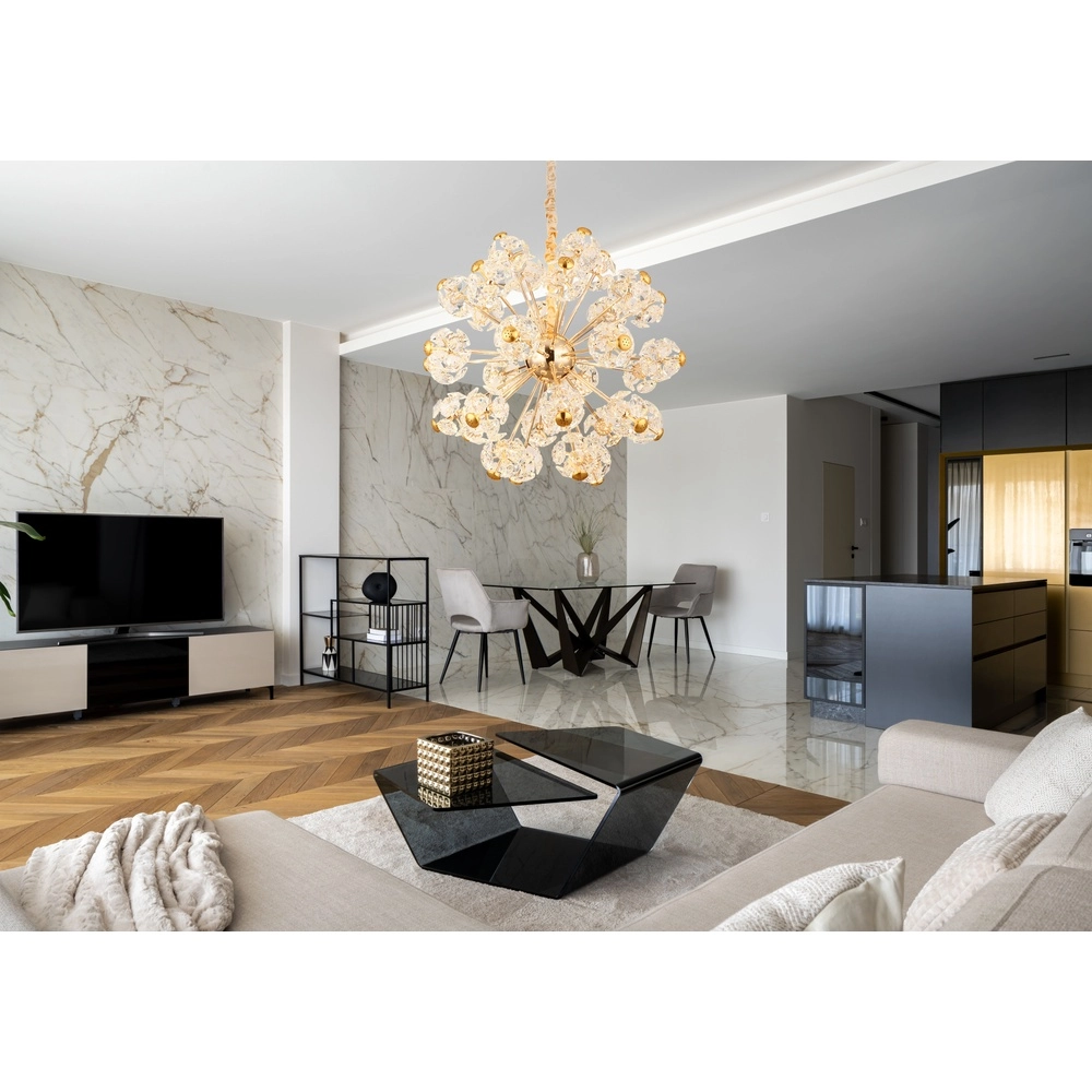 Gouden hanglamp Floriella Ø 80cm Globo 9007371510559