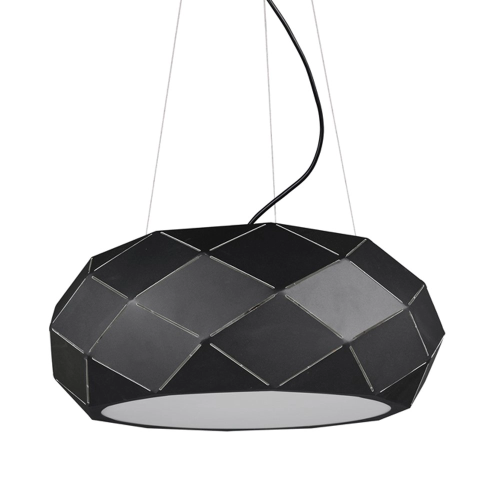 Design hanglamp Zandor Ø 50cm zwart