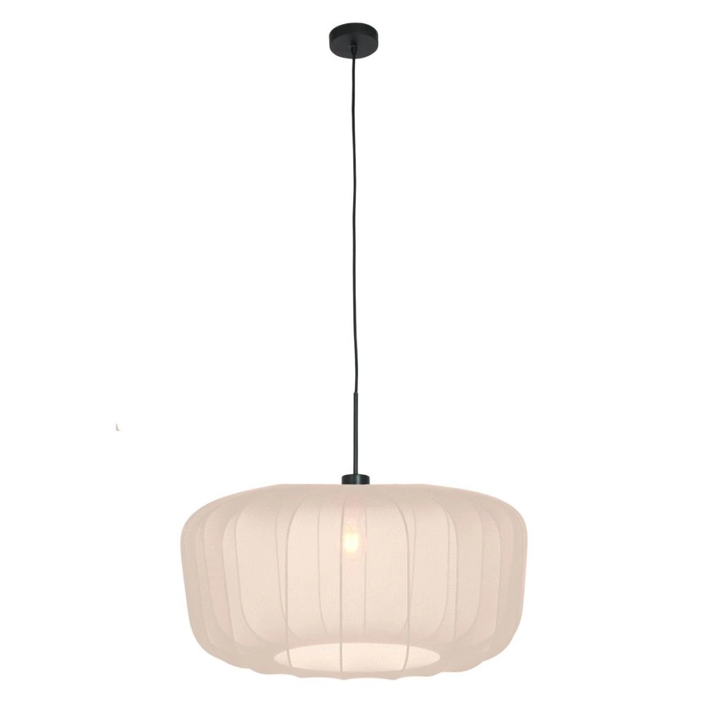 Hanglamp Vela Lino met crème kap Ø60cm Steinhauer 8712746182798