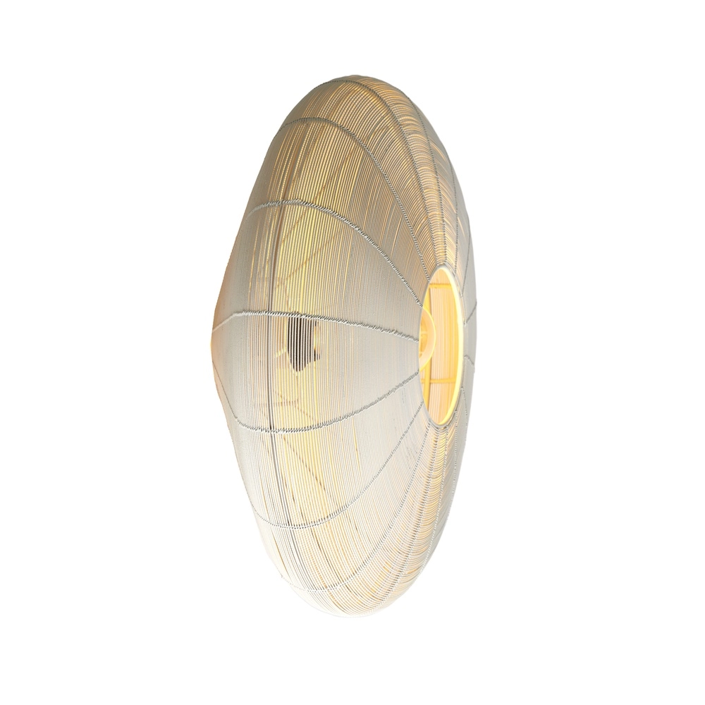 Metalen plafondlamp Bahoto Ø 51cm - mat crème Light & Living 8717807706050