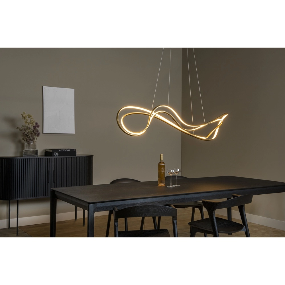 Design hanglamp Sardana krul goud Premium by Lucide 5411212560254