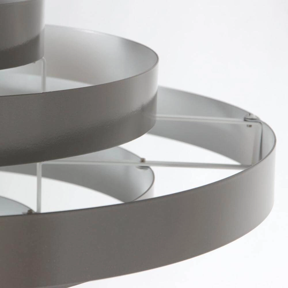 Design hanglamp Halo Cirque grijs Ø 50cm Steinhauer 8712746178319