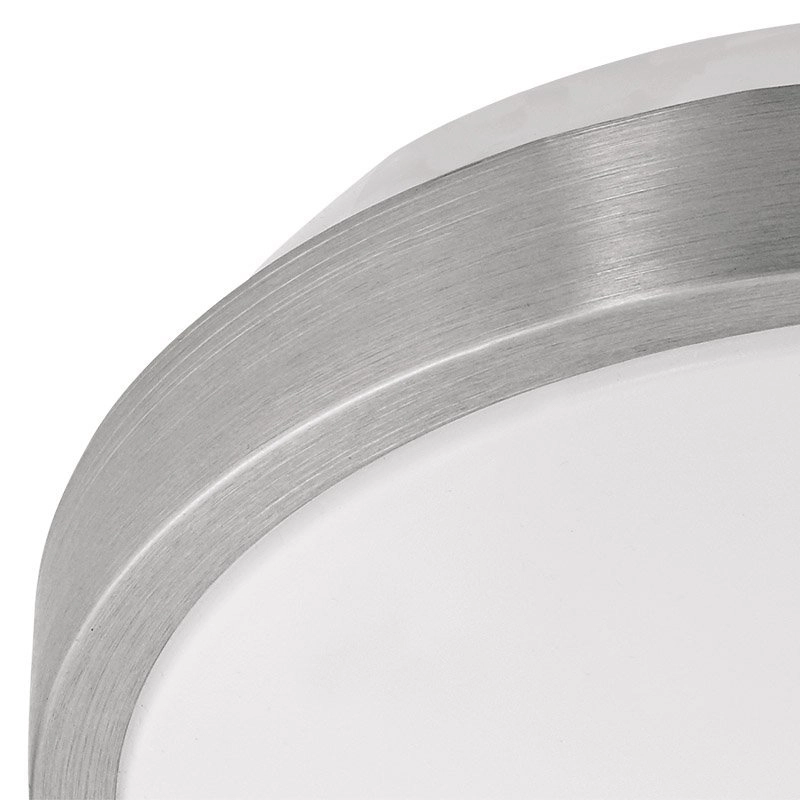 Led plafondlamp Competa 1 Round 22w - 3000K - 24cm metaalgrijs Eglo 9002759960322