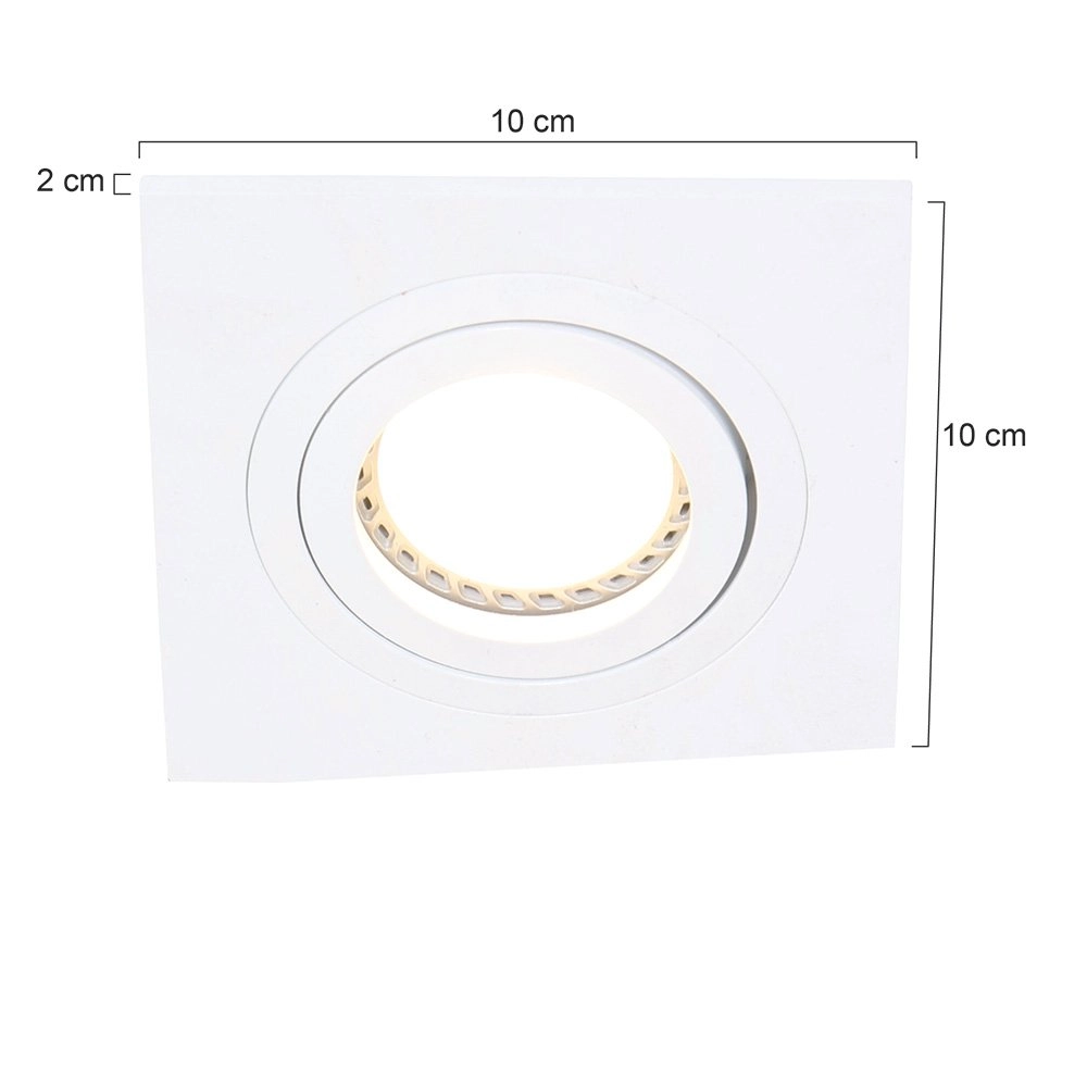 Inbouwspot Square vierkant Steinhauer 8712746113594