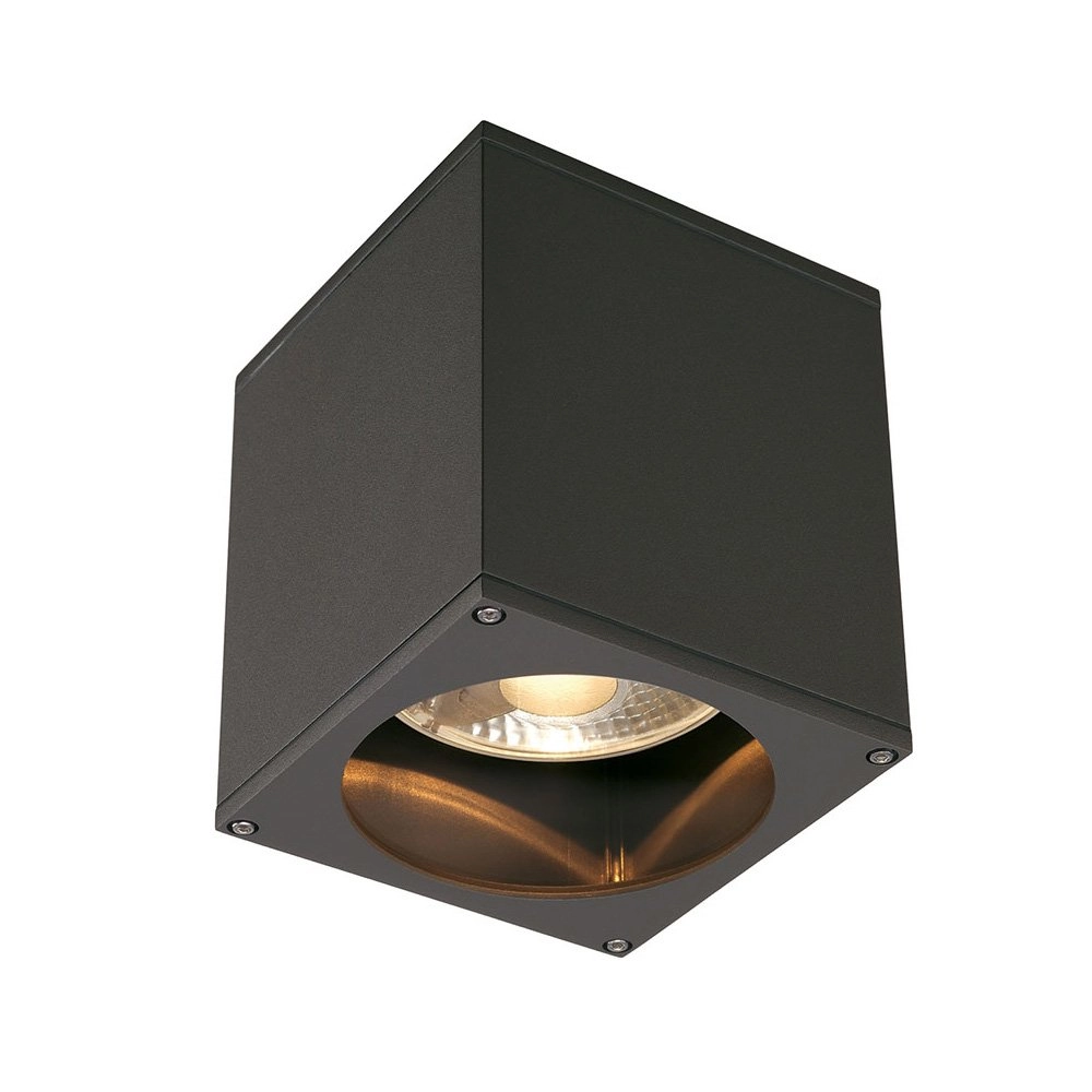 Plafond Big Theo GU10 15cm antraciet