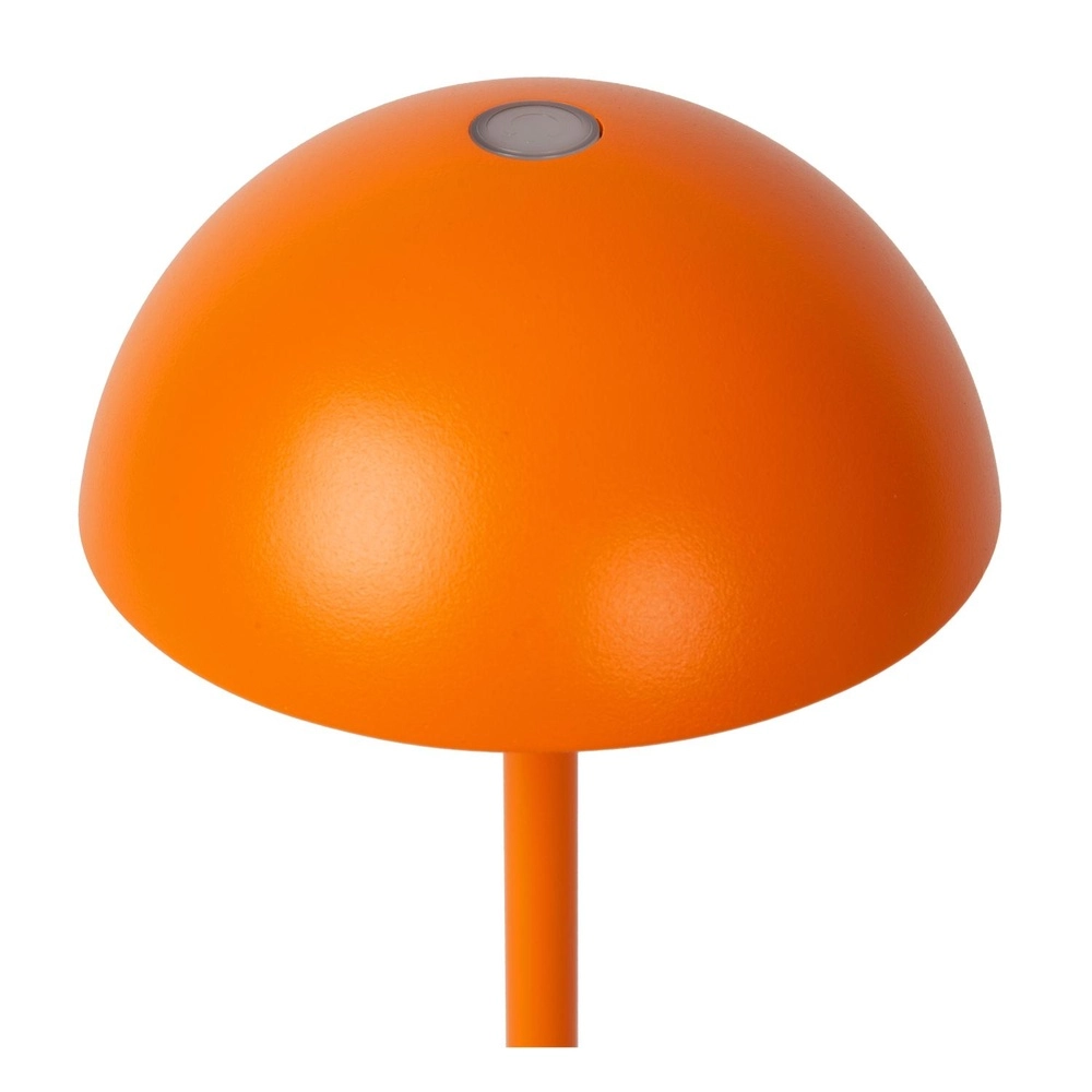 Oplaadbare tafellamp Joy IP54 oranje Lucide 5411212151988