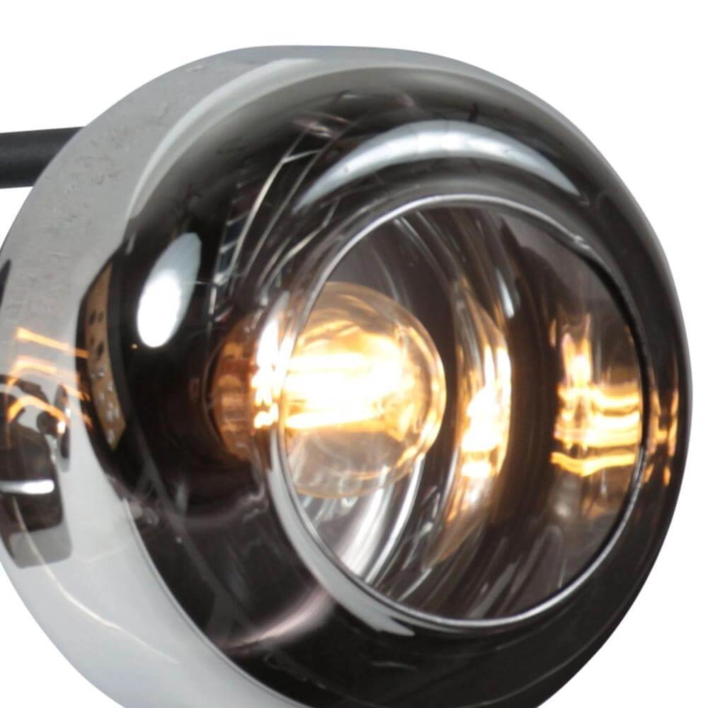 Zwarte plafondlamp Tenebris dubbel Steinhauer 8712746178104