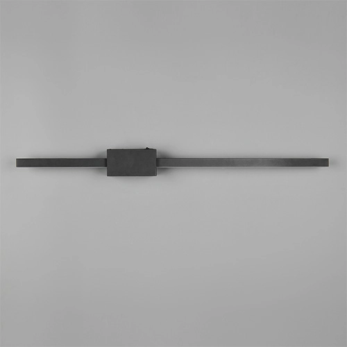 Moderne wandlamp Cassino zwart 70,5cm Trio 4017807683226