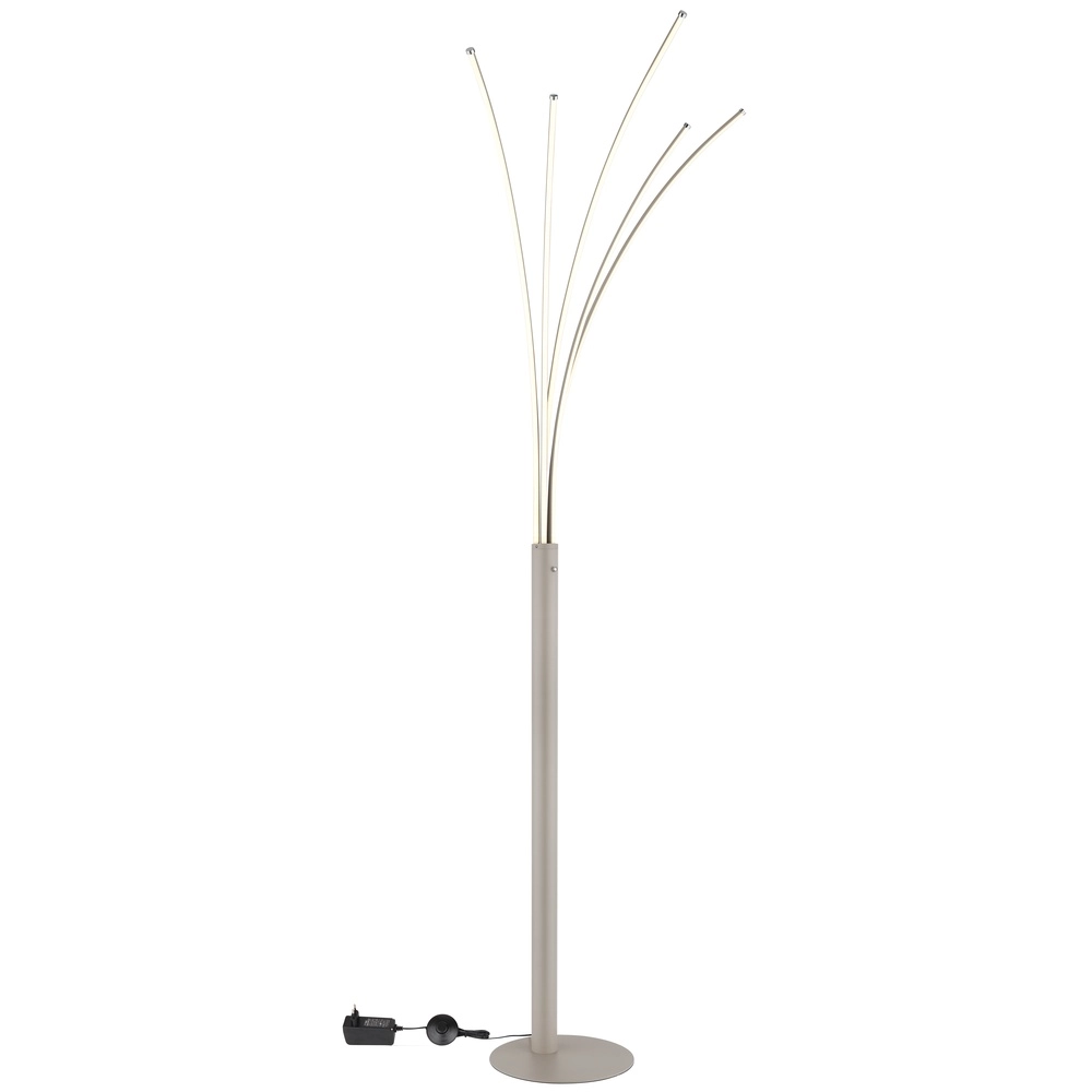 Design vloerlamp Bizzy zand bruin Globo 9007371578405