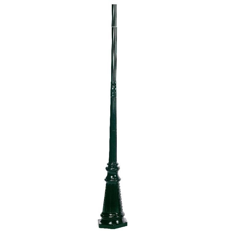 Nostalgische paal Budel E92 zwart