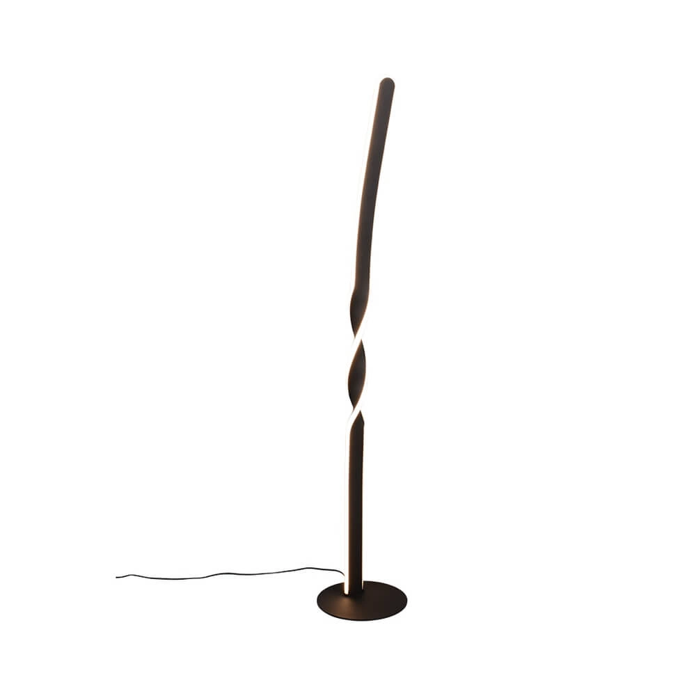 Design vloerlamp Ginko zwart