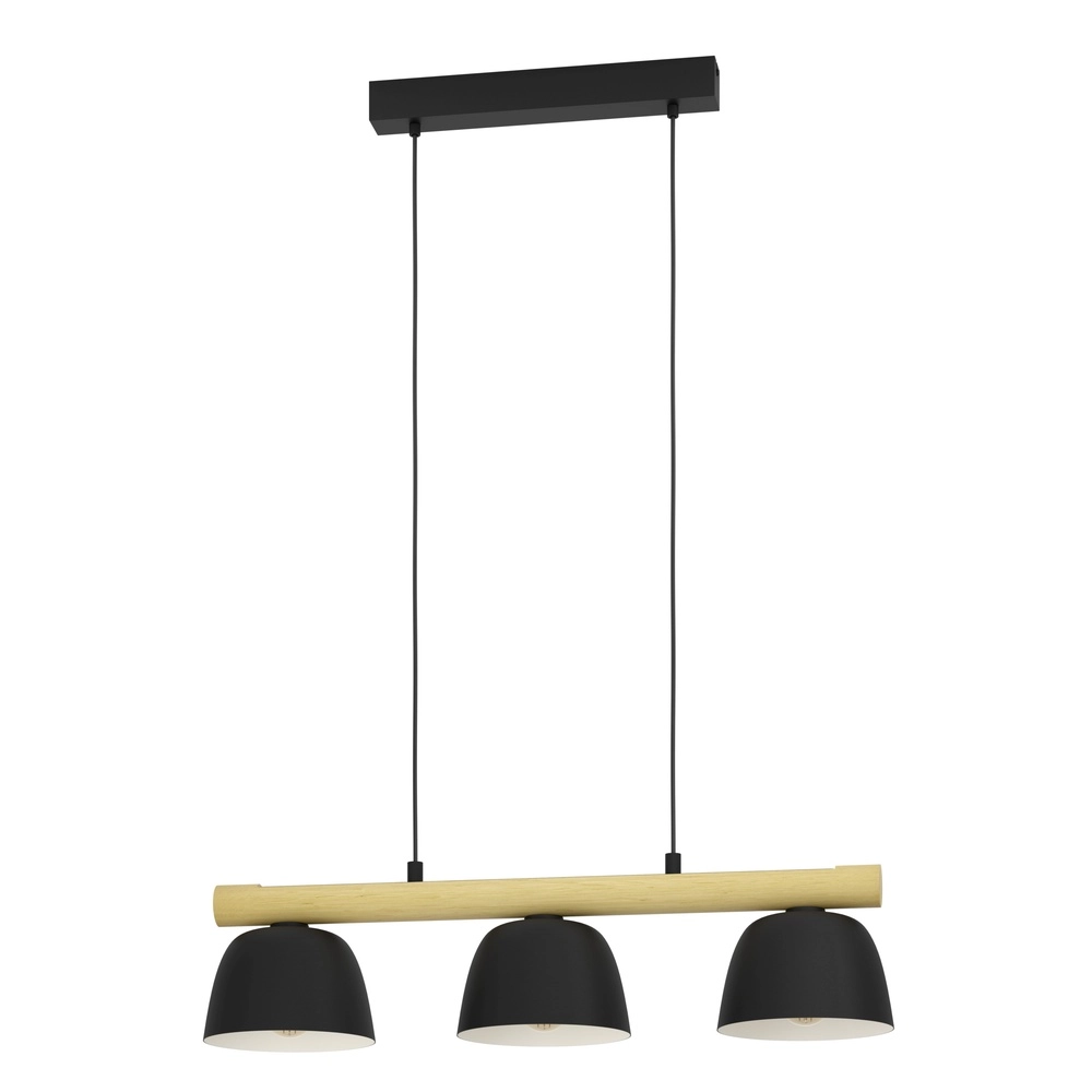 Scandinavische hanglamp Sherburn 3x E27