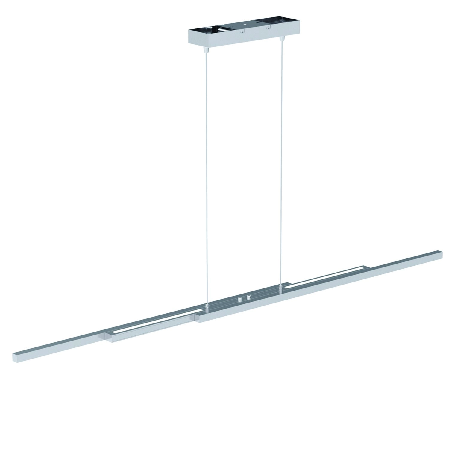 Hanglamp Zelena Motion verstelbaar 80cm metaalgrijs Hanglamp Zelena Motion verstelbaar 80cm metaalgrijs