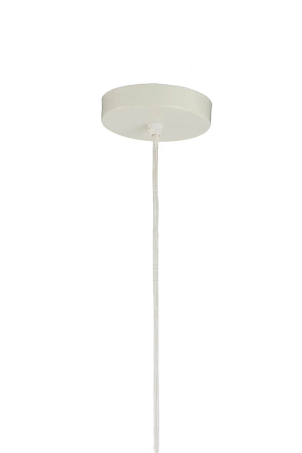 Hanglamp Kozana blauw met crème Ø 30cm Light & Living 8717807716790