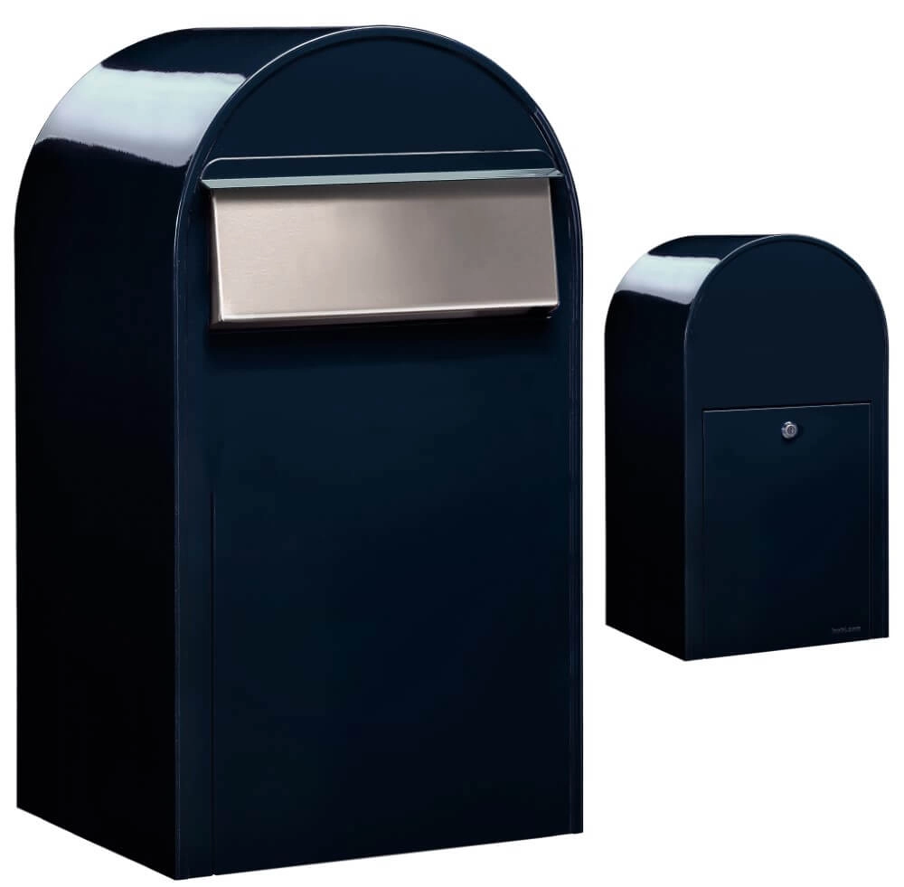 Brievenbus Grande B 5004 i Zwartblauw Brievenbus Grande B 5004 i Zwartblauw