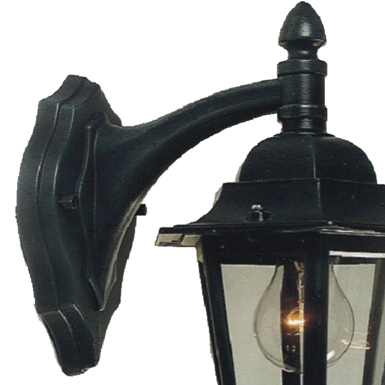 Klassieke muurlamp Berlusi Down Antiek groen Franssen 8033239016773