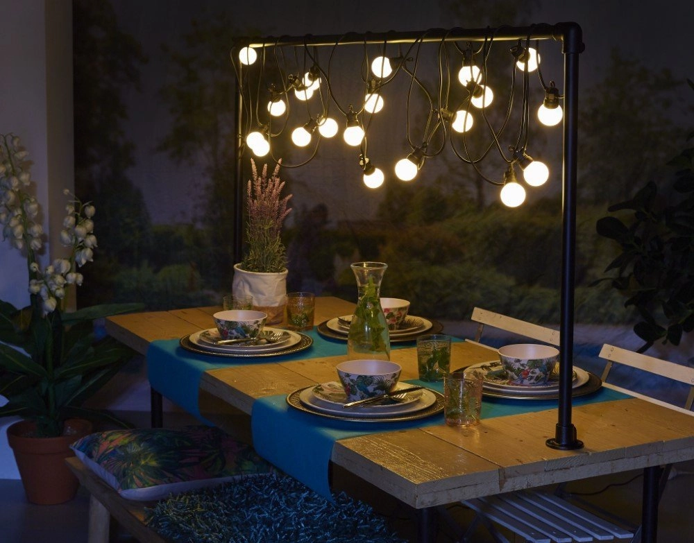 10 lampjes Honolulu op 24 volt Luxform 8719099971758